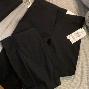 NWT black size xs stretch bootcut work pants Joe B